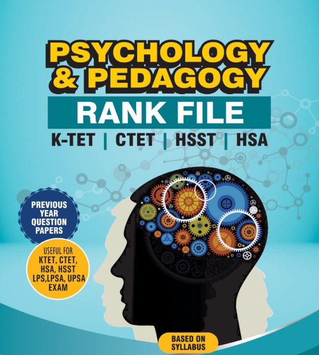 HSA Psychology & Pedagogy Rank File HST HSST CTET KTET LPST LPSA UPST Rank File Based on Syllabus Previous Year Question Papers Model QP